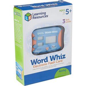 Learning Resources Electronic Flash Card Game, Handheld Word Building Game